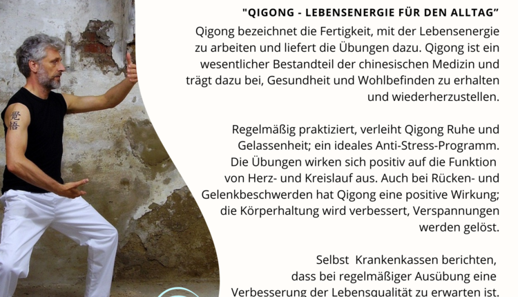 Qigong mit Ralf Kreitmayr