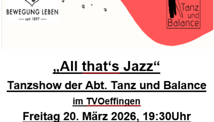 Save the Date: Tanzshow 2026